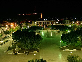 Centralni park Calixto Garcia u gradu Holguín