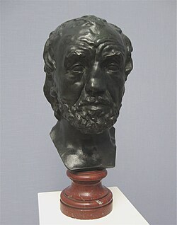 Auguste Rodin, Čovjek sa slomljenim nosom, oko 1863.