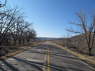 Državna cesta br. 24 u Seami.