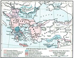 Lokacija Trapezuntskog Carstva