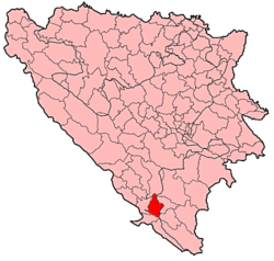 Položaj Stoca u BiH