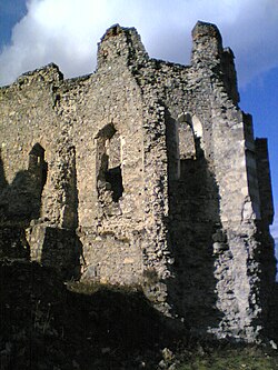 Ružica grad - ostaci gotičke crkve