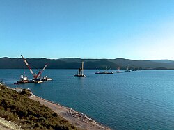 Gradilište Pelješkog mosta