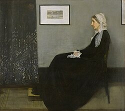 James McNeill Whistler, Whistlerova majka, 1871.