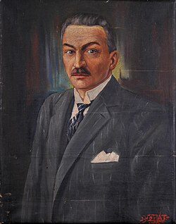 Portret baruna Turkovića, djelo Josipa Horvata Međimurca, 1928.