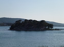 Barbarinac slikan s kaštelanske strane