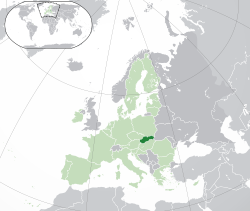 Položaj Slovačke