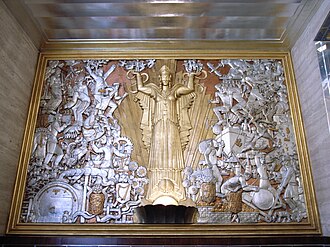 Reljef predvorja Daily Express, London (1932.)