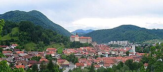 Panorama Škofje Loke