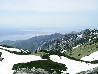 Pogled s Vaganskoga vrha