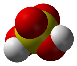 3D model sumporne kiseline