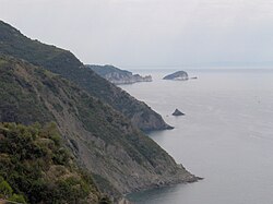 Nacionalni park Cinque Terre i Portovenere s otocima (Palmaria, Tino i Tinetto)