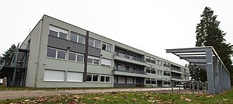 University North (Koprivnica) building from a far