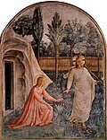 Noli me tangere, oko 1437. – 1446., samostan sv. Marka, Firenca.