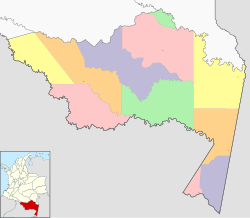 Općine u departmanu Amazonas