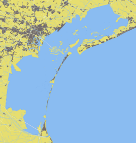 Sacca Fisola na zemljovidu Venecijanska laguna