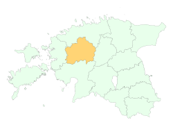 Lokacija okurga Raplamaa