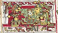 Kralj pije kakao, slika Mixteka iz Kodeksa Zouche-Nuttall, Nacionalni muzej, London