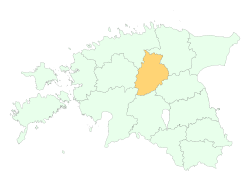 Lokacija okurga Järvamaa