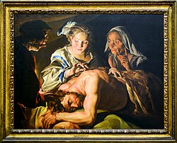 Matthias Stom, Samson i Dalila, oko 1632.