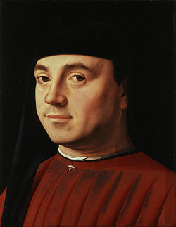 Antonello da Messina, Portret muškarca, oko 1474.