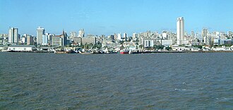 Panorama Maputoa na obali Indijskog oceana