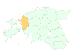 Lokacija okurga Läänemaa