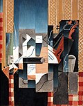 Juan Gris, Violina i gitara, 1913.