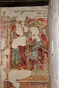 freska „Šarenoga majstora“ iz XV. stoljeća, iz crkve sv. Antuna opata u Dvigradu, Istra