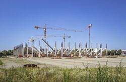 Stanje na gradilištu u srpnju 2020.