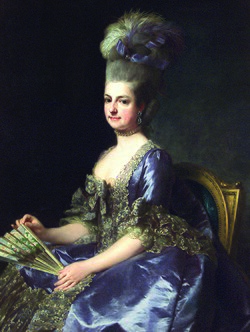 Alexander Roslin, Nadvojvotkinja Marija Kristina Lubimirska, 1778.