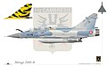 Mirage 2000 B od eskadrona "Cambresis"