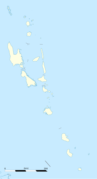 Sola na zemljovidu Vanuatu