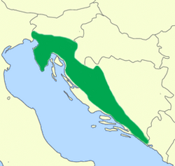 Područje rasprostranjenosti čovječje ribice