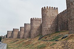 Stari grad Ávila s Extra-Muros crkvama