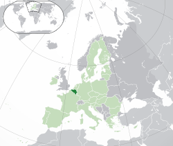 Položaj Belgije