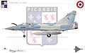 Mirage 2000 C RDI od eskadrona "Picardie"