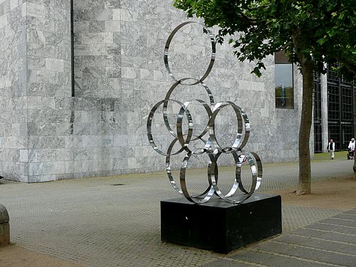 Cirkulacije u prostoru, 1974. u Mainzu