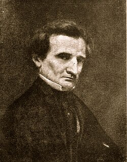 Hector Berlioz, 1850.