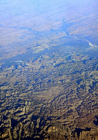 Slika iz zrakoplova, Antanifotsy i okolica