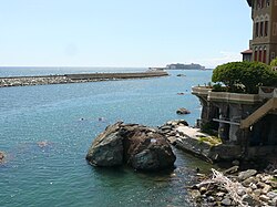 Olupina kod Genove, Pegli ( Porto di Prà ), 27. srpnja 2014