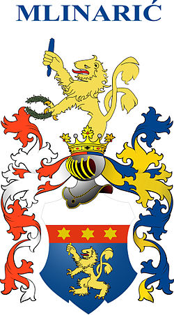 Grb obitelji Mlinarić