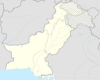Jhelum na zemljovidu Pakistan
