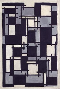 Theo van Doesburg, Kompozicija X., 1918.