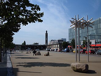 Enschede, Željeznički trg