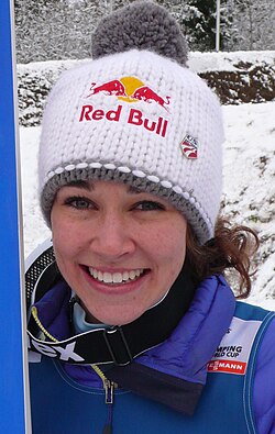 Ukupno (žene): Sarah Hendrickson