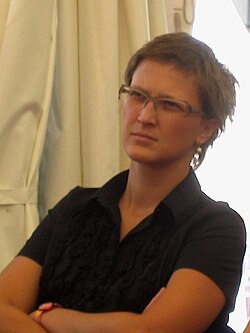 Jasmila Žbanić, bosanskohercegovačka redateljica na Sarajevo Film Festivalu 2007