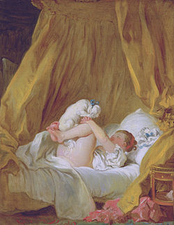 Jean-Honoré Fragonard, Djevojka s psom