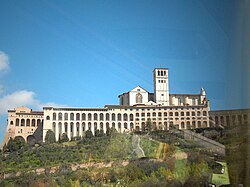 Asiz, Bazilika Svetog Franje i ostali franjevački spomenici