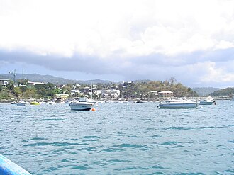 Panorama grada s mora